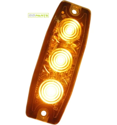 Blitzlicht led gelb / orange 12 - 24V - BBparts